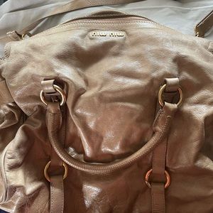 MiuMiu crossbody Satchel Greta condition